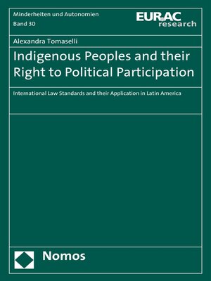 cover image of Indigenous Peoples and their Right to Political Participation